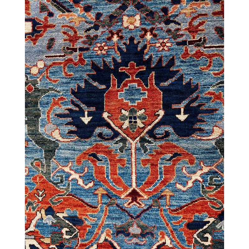 Serapi One-of-a-Kind 9' 1" X 11' 8" Hand Knotted Area Rug