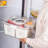 Donaciano Food Storage Container Divided Serving Tray, Vegetable Container with Drain Tray