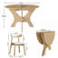 Ensemble de salle à manger pliable 3PCS-836574944