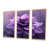 Toile naturelle avec cadre flottant
