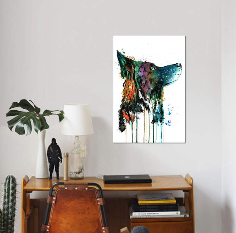 « anticipation » par lisa whitehouse, impression sur toile, H 12 po x l 8 po x P 0,75 po, Toile tendue, Pas de tapis
