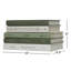 Modern Ivy Cream Book Stack, S/5