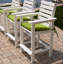 Fauteuil de comptoir POLYWOOD Captain-1616619