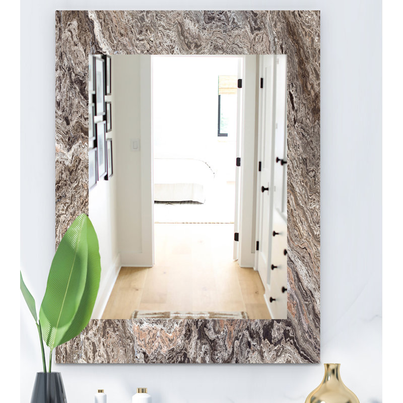 Miroir de salle de bain/meuble-lavabo travertin tile, H 39,4 po x l 29,5 po