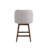 Sadie Solid Wood Upholstered Counter Height Or Bar Height Swivel Barstool With Fabric Seat - Set Of 4-112792384-112792381-112792385