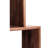 Italian style corner solid wood bookcase