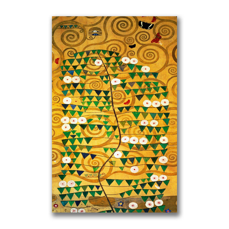 " Tree Of Life " by Gustav Klimt, 24" H x 14" W x 2" D
