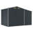 vidaXL Garden Shed Metal Outdoor Storage Tool Shed House Galvanized Steel-111827805-111827809