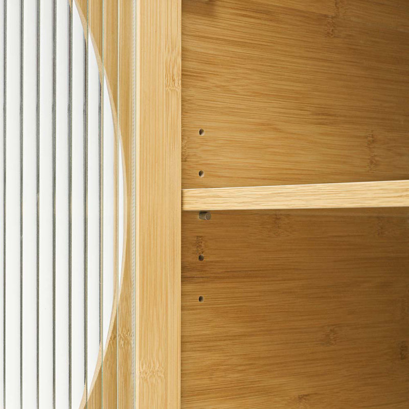 Ozbourn Solid Wood Accent Cabinet
