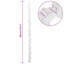 vidaXL Christmas Ball Garland 186 cm Polystyrene-1584043767