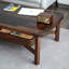 table basse en noyer de style antique
