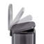 Poubelle à pédale rectangulaire 50L en acier inoxydable - Basics by Wayfair ™-1689141399