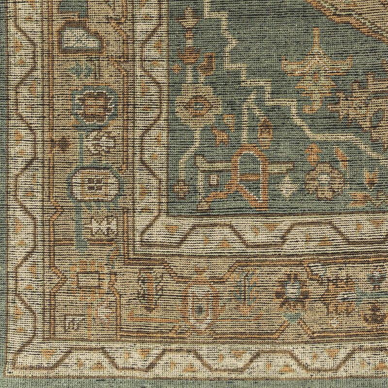 Meja Wool Oriental Area Rug, Rectangle 10' x 14'