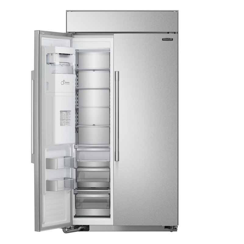 42-Inch Built-In Side-By-Side Refrigerator