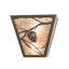 2 - Light Flush Mounted Sconce