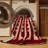 Machine Washable Trellis Red Area Rug-1672081719