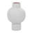 White Indoor / Outdoor Ceramic Table Vase