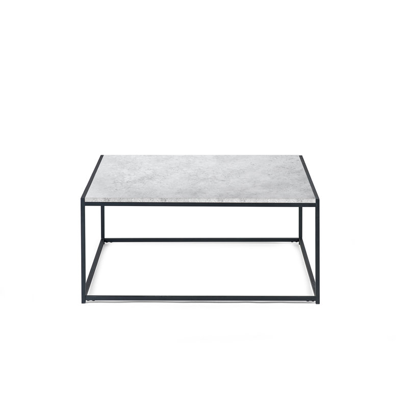 Beckwourth Frame Coffee Table, Concrete Grey