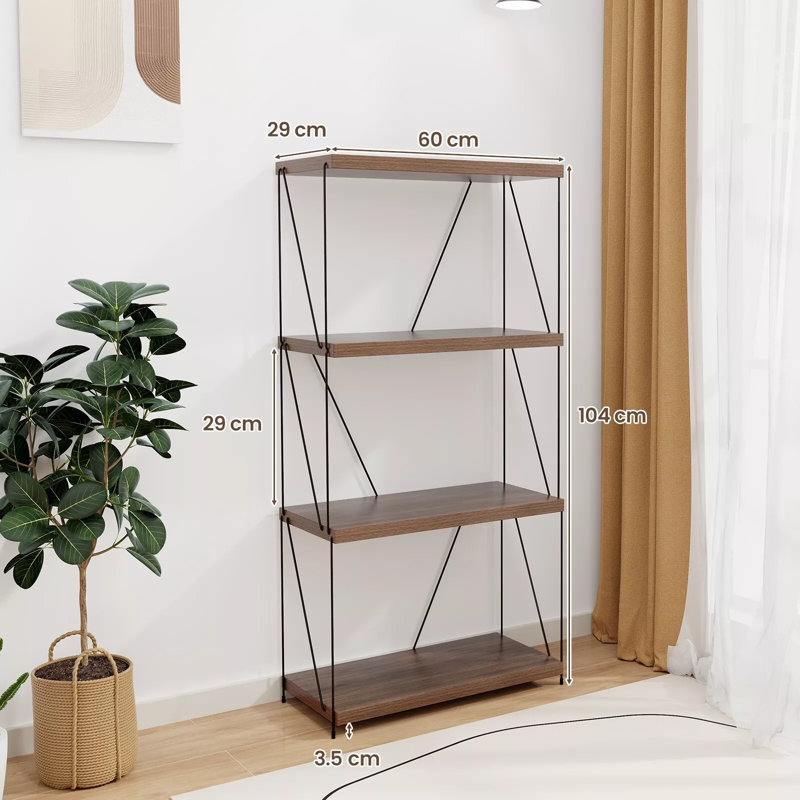 Adrionna 60cm W Metal Shelving Unit