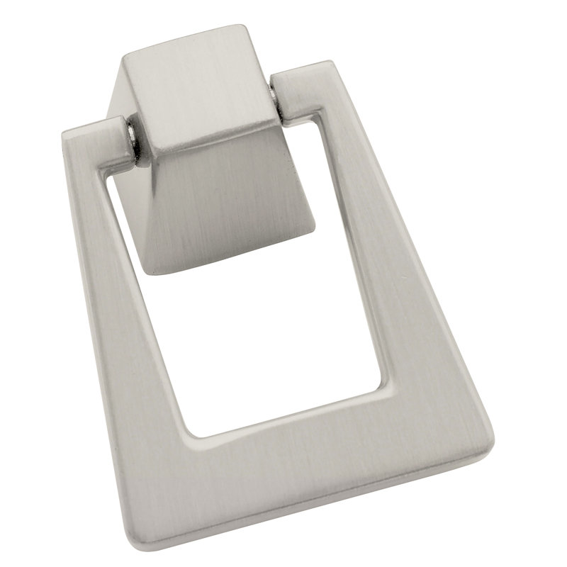 Blackrock 1-13/16 inch (46mm) Length Satin Nickel Pendant Cabinet Pull, Satin Nickel