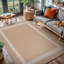 Tapis intérieur / extérieur beige Mekih-1544473326