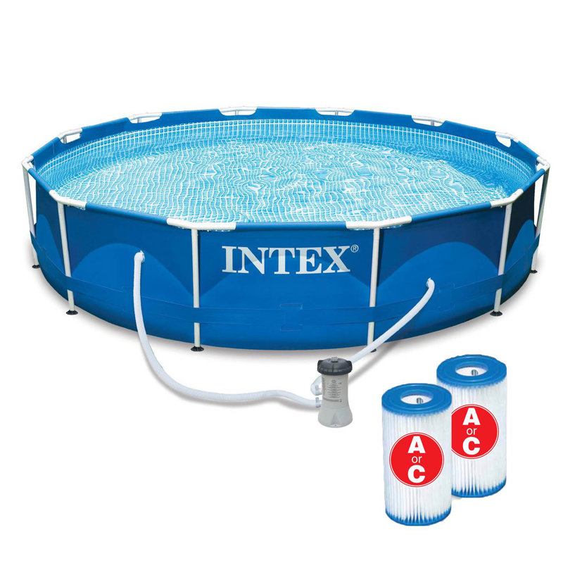 Cadre de piscine 2,5 'x 12'