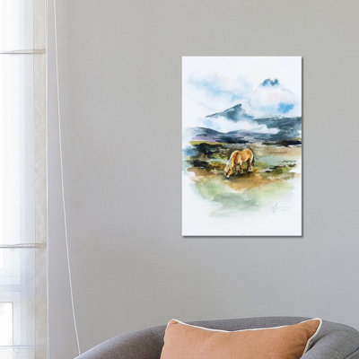 Icelandic Horse 1 Piece Wrapped Canvas Painting