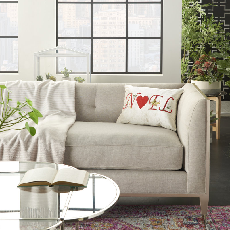 Appliqued Throw Pillow