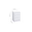 Marqita 3 Drawer Bedside Table-926429120