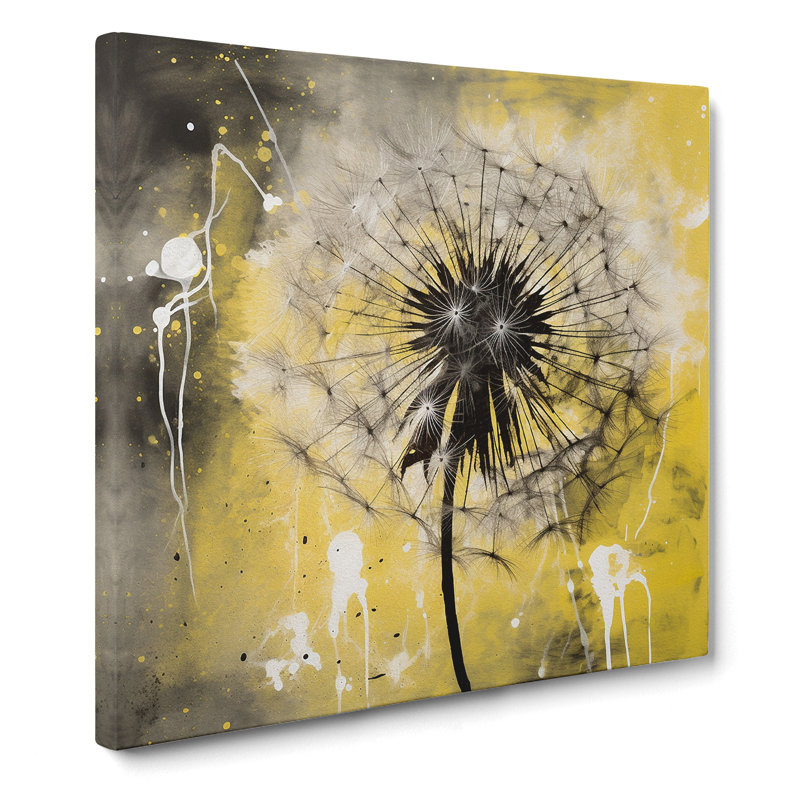 Dandelion Gestural - No Frame Print
