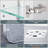 Medicine Cabinet with Lights, Round Corner, Recessed/Surface, Plug-in/Hardwired, Outlets+USB+Type-C,-175493958