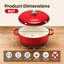 Cocotte en fonte émaillée avec couvercle-128922706