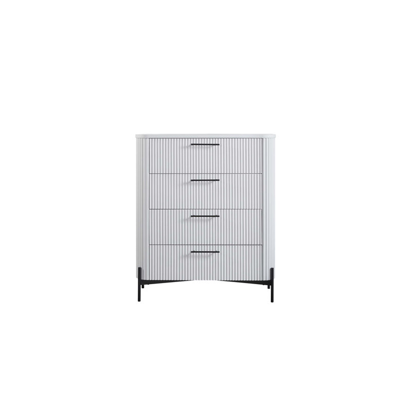 Commode 4 tiroirs - Blanc
