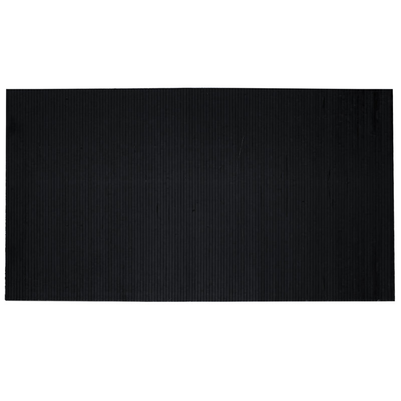Ebony Textured Bamboo Wall Paneling Decor, 48x96 inches