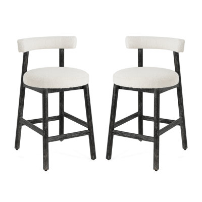 Tabourets de comptoir rembourrés 26,77 po Colten