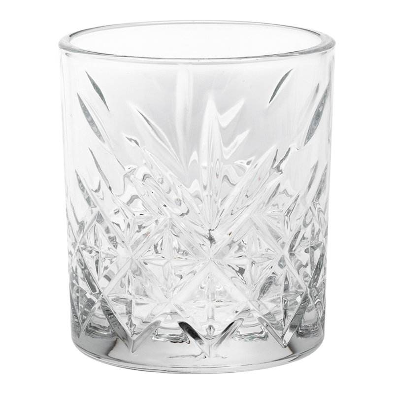 6 pièces 2 oz. Ensemble de verrerie, 7 oz