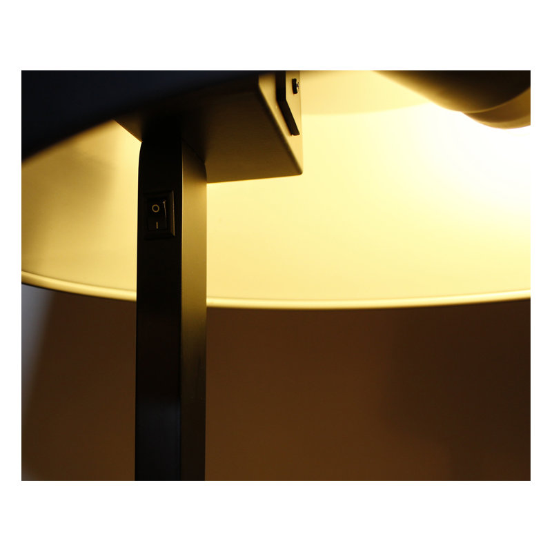 Carry Table Lamp, 16.5" H x 10.2" W x 10.2" D, Matt Black