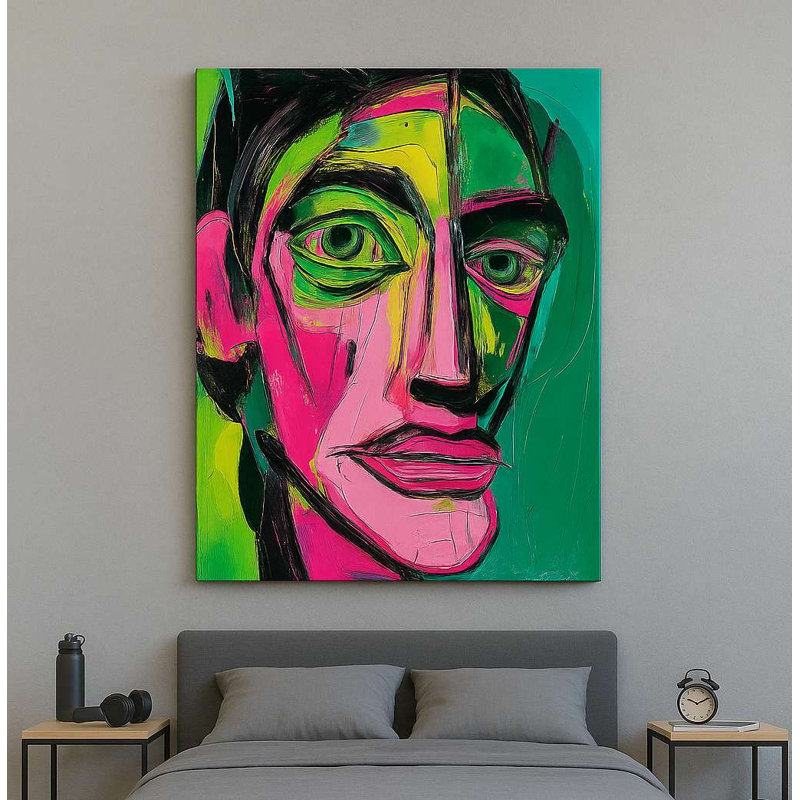 Superbe peinture sur toile décorative de 19,7 po x 27,6 po | 100% toile avec cadre 100% bois (épaisseur: 0,8 x 1,2 pouces) | Parfaite pour le salon, la chambre à coucher ou le bureau, cette œuvre d'art élégante convient à tout espace