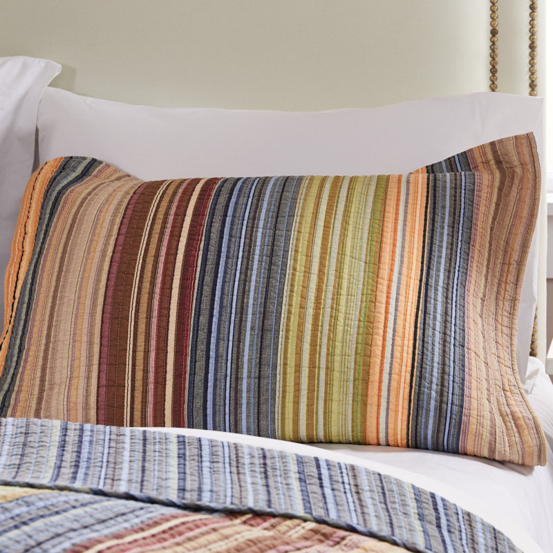 Taie décorative multicolore Katy Greenland Home Fusions, 20 x 36, Très grand