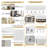 Sideboard With 4-doors, Storage Shelves And Hooks-6373251