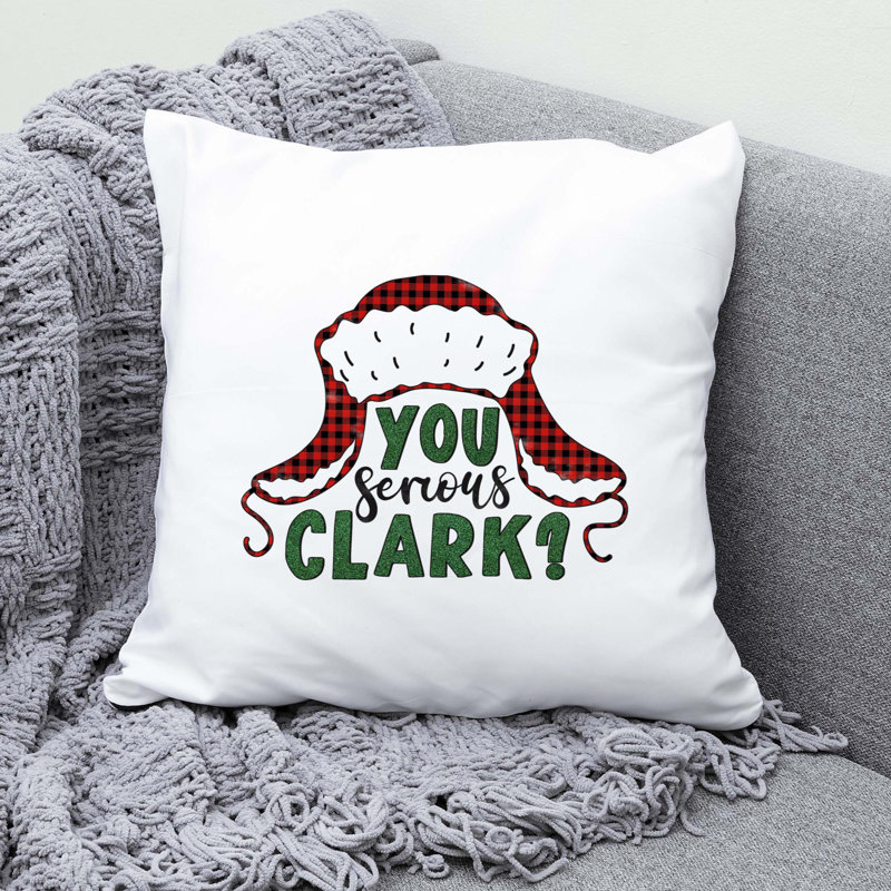 Christmas-09 Reversible Throw Pillow, 16" x 16"