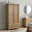 Jeremey 2 Door Solid Wood Wardrobe