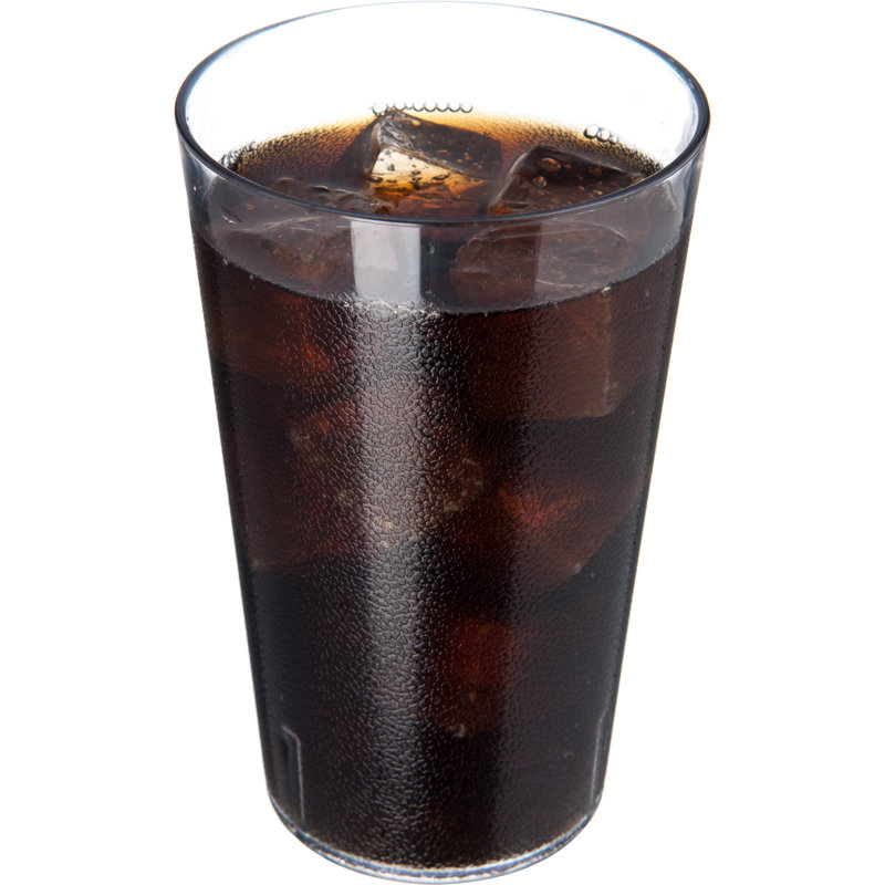 Verre à boire en plastique San Blend, 48, 32 Oz, Transparent