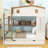 Bunk Bed with Storage Drawers and Shelves