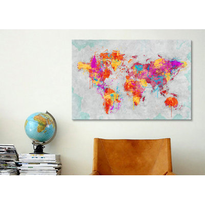 TPJ1013Mother Earth Crying by Maximilian San Graphic Art on Wrapped Canvas