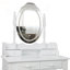 Ensemble de bureau de coiffeuse princesse avec miroir lumineux et beaucoup de rangement Princess-1903782497