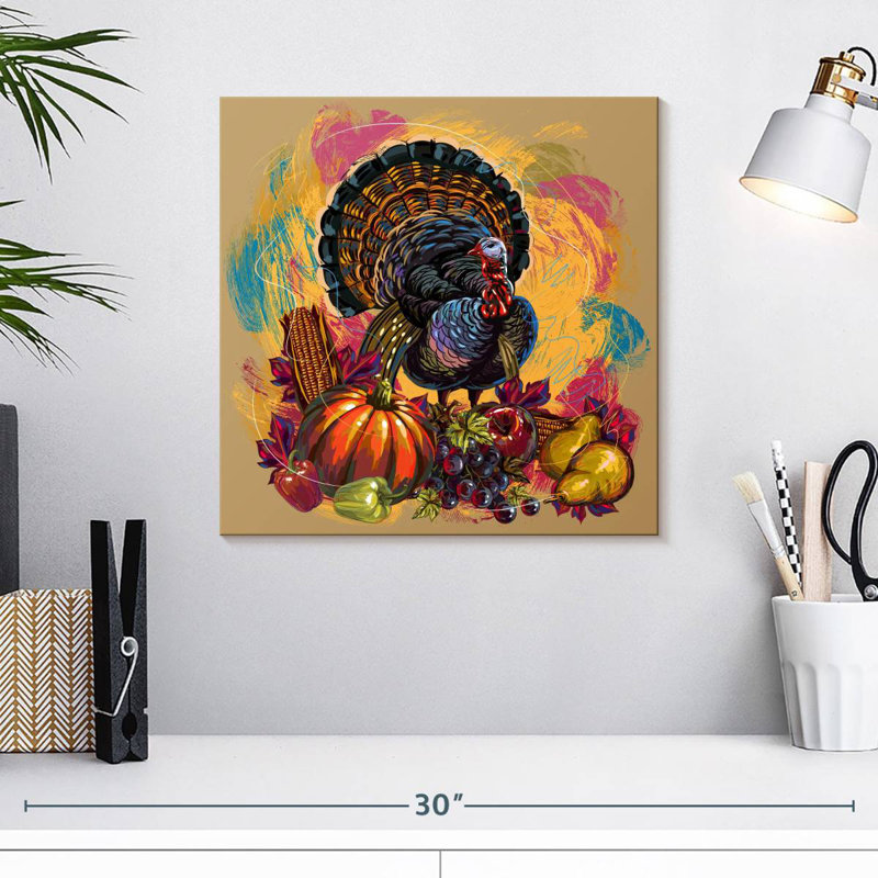 Lelend Thanksgiving Dinner Staples, 16'' H x 16'' W