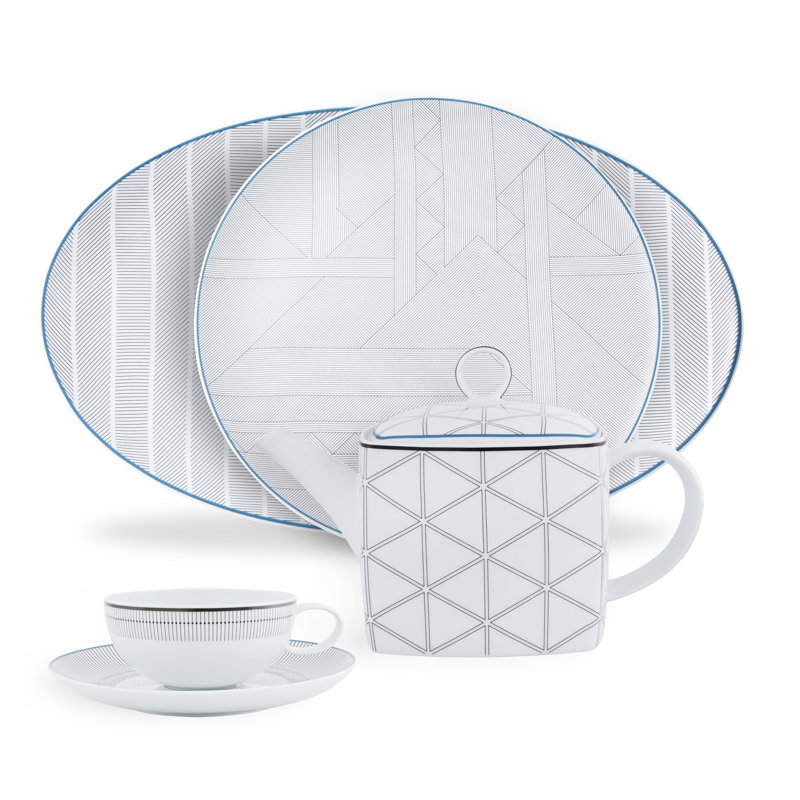 Orquestra Porcelain China Charger