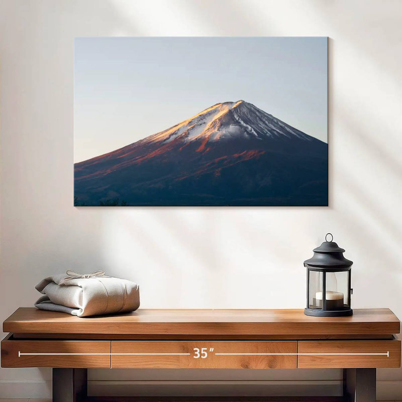 Alvord Good Morning Mount Fuji, H 8 po x l 12 po