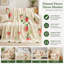 Plaid douillet en flanelle, motif cœur et vigne de tomates, doux, léger, respirant, toutes saisons, agréable pour la peau, lavable à la machine, décoratif, pour canapé, fauteuil, salon et chambre-135664723